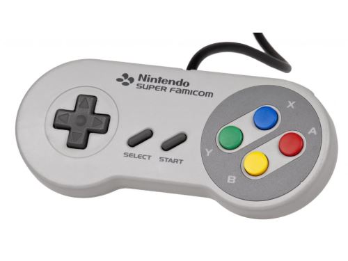 [Nintendo SNES] Originálne Nintendo Drôtový ovládač (estetická vada)
