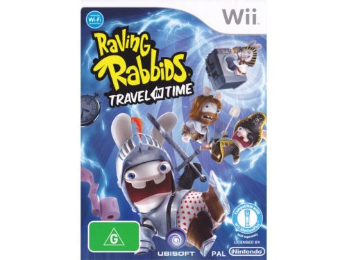 Nintendo Wii Rayman Raving Rabbids: Travel in Time