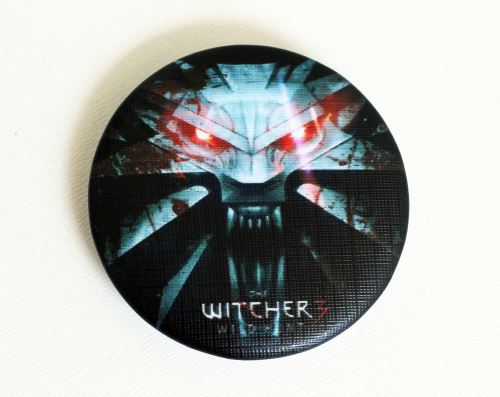 Odznak Zaklínač 3: Divoký hon - The Witcher 3: Wild Hunt (nový)