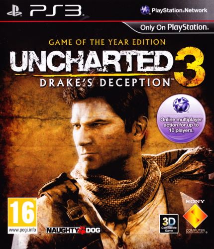 PS3 Uncharted 3 - Drakes Deception: GOTY (Edícia hra roka)
