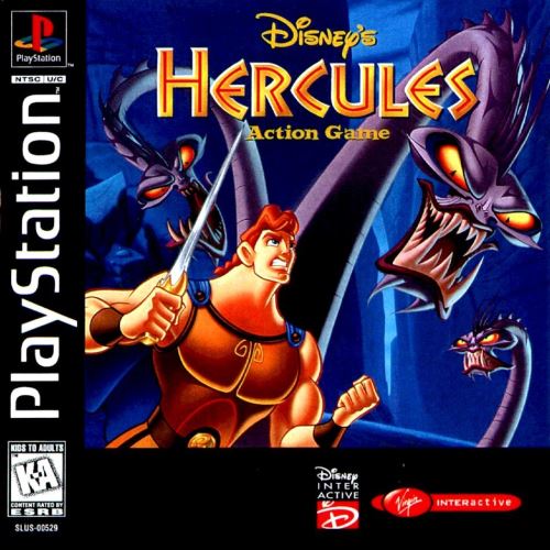 PSX PS1 Hercules Action-Game