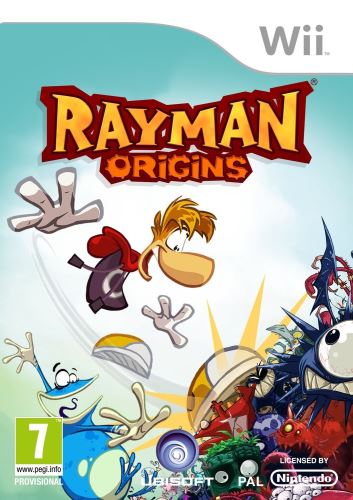 Nintendo Wii Rayman Origins (bez obalu)