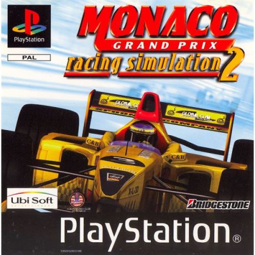 PSX PS1 Monaco Grand Prix Racing Simulation 2