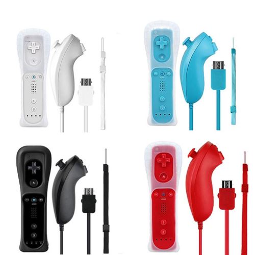 [Nintendo Wii] Remote ovládač + Nunchuk - rôzne farebné variácie (nový)
