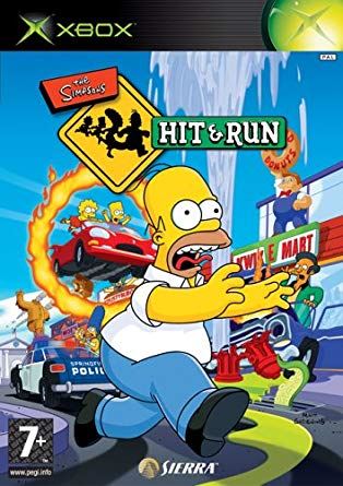 Xbox Simpsonovi Hra - Simpsons Hit And Run