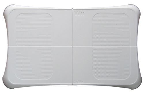 [Nintendo Wii] Podložka Wii Balance Board (biela, na batérie - chýba kryt batérií)
