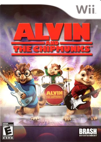 Nintendo Wii Alvin A Chipmankové, Alvin And Chipmunks