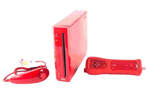 Nintendo Wii - herná konzola - červená