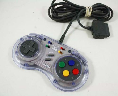 [Nintendo SNES] Drôtový Ovládač SN prepadu (estetická vada)