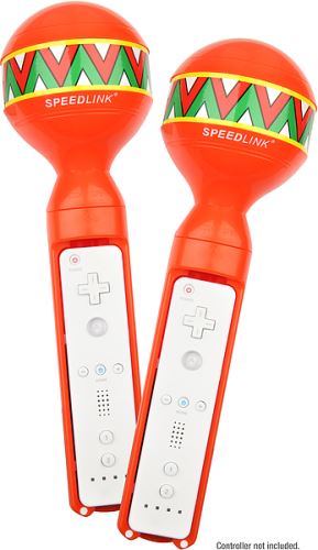 [Nintendo Wii] 2x Nástavec na ovládač - rumbakoule (estetická vada)