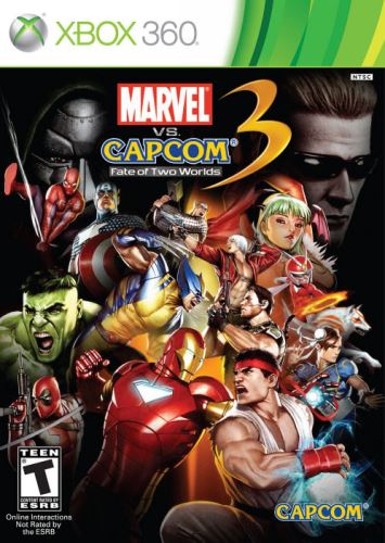 Xbox 360 Marvel Vs Capcom 3 - Fate Of Two Worlds