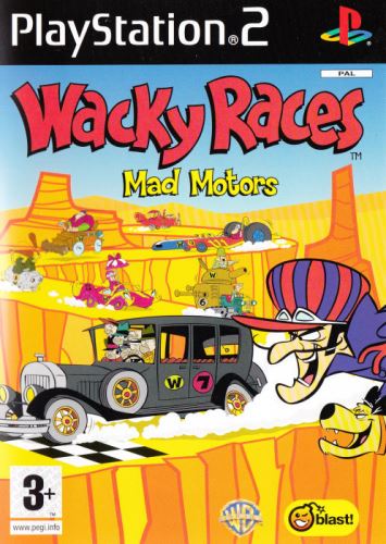 PS2 Wacky Races Mad Motors