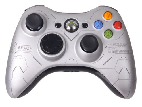 [Xbox 360] Bezdrôtový Ovládač Microsoft - Halo Reach Limited Edition (estetická vada)