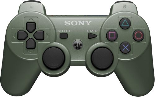 [PS3] Bezdrôtový Ovládač Sony Dualshock - tmavo zelený