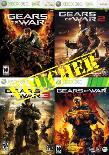 Voucher Xbox 360 Xbox One Gears Of War Collection