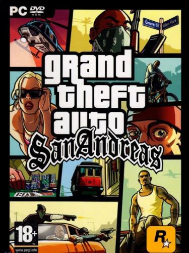 PC GTA San Andreas Grand Theft Auto (CZ)