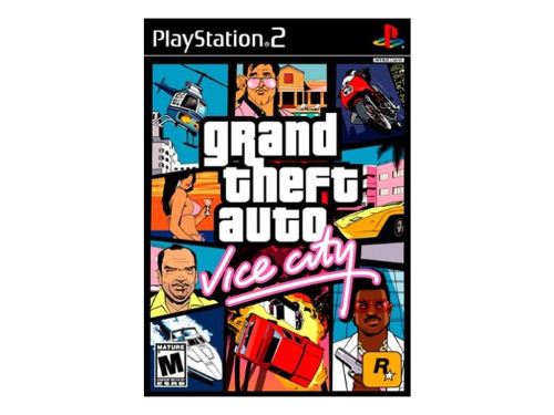PS2 GTA Vice City Grand Theft Auto Double Pack Edition