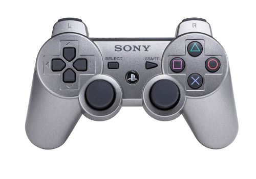[PS3] Bezdrôtový Ovládač Sony Dualshock - tmavo strieborný