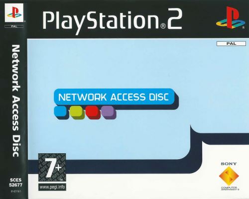 DVD Network Access Discs pre PlayStation 2 + Hardware: Online Arena (nepoužiteľné)