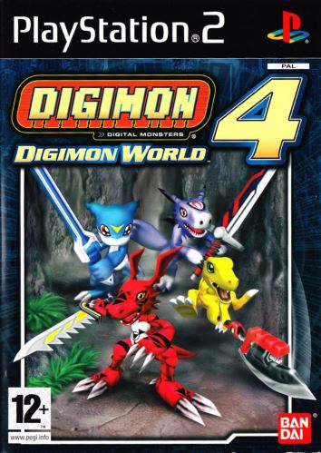 PS2 Digimon World 4 (bez obalu)
