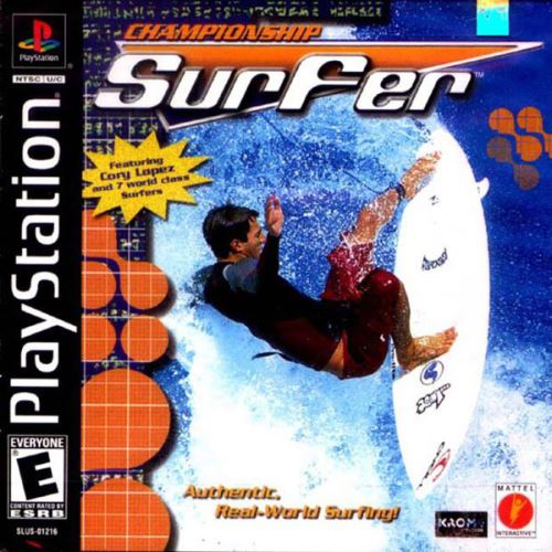 PSX PS1 Championship Surfer