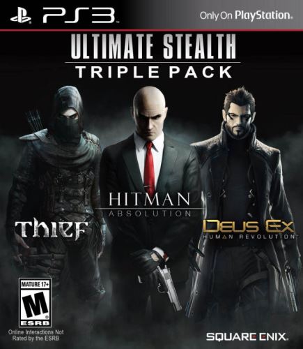 PS3 Ultimate Stealth Triple Pack Thief - Hitman - Deus Ex