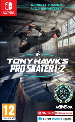 Nintendo Switch Tony Hawks Pro Skater 1 + 2 (nová)
