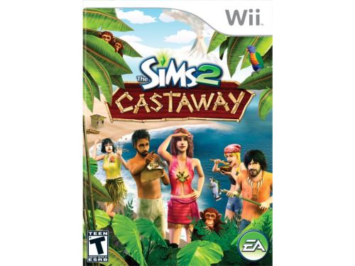 Nintendo Wii The Sims 2 Castaway - Stroskotanci