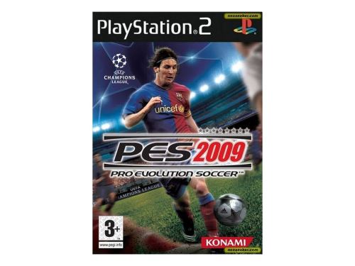 PS2 PES 2009 Pro Evolution Soccer 2009 (DE) (bez obalu)