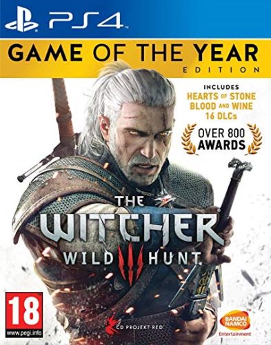 PS4 The Witcher 3: Wild Hunt, Zaklínač 3: Divoký hon - Edícia Hra roku (CZ) (nová)