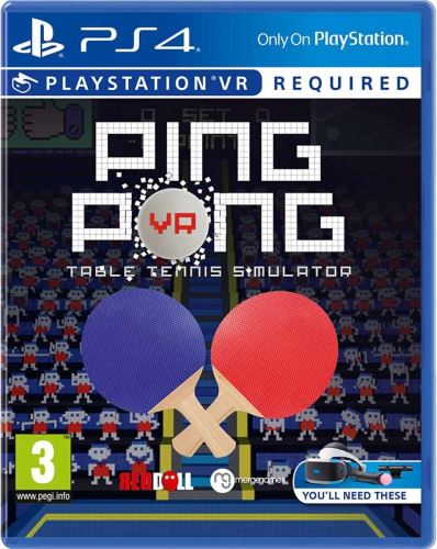 PS4 Ping Pong VR - Stolný tenis (nová)