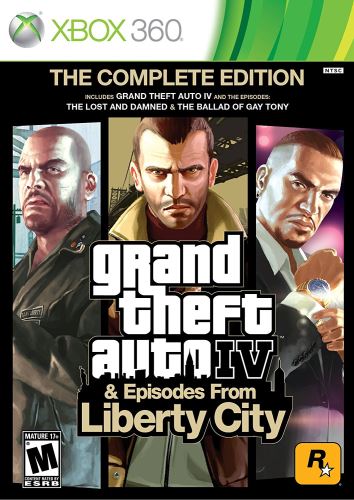 Xbox 360 GTA 4 Grand Theft Auto IV The Complete Edition