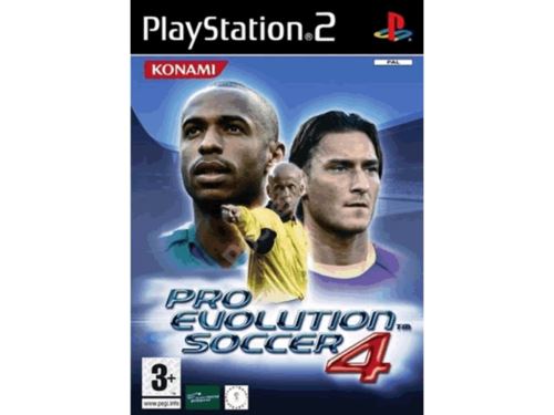 PS2 PES 4 Pro Evolution Soccer 4 (bez obalu)