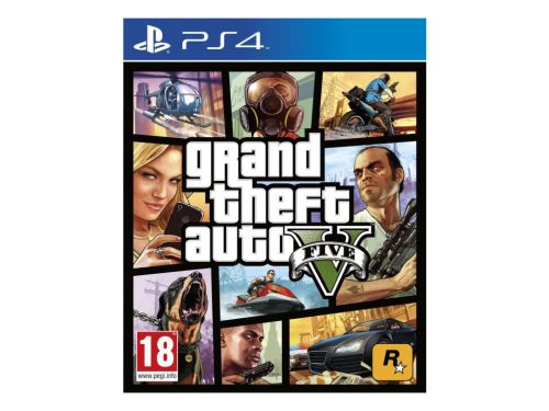 PS4 GTA 5 Grand Theft Auto V (bez obalu)