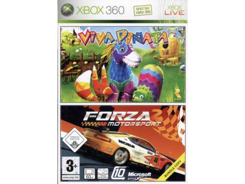 Xbox 360 Viva Piňatá (CZ) + Forza motoršport 2 (CZ) (double pack)