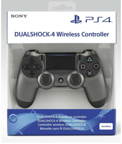 [PS4] Dualshock Sony Ovládač V2 - Steel Black (nový)