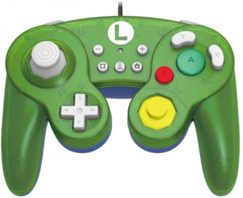 [Nintendo Switch] Drôtový Ovládač Hori Super Smash Bros - Luigi (nový)