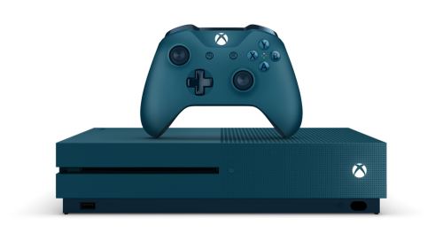 Xbox One S 500 GB (Plná verzia s DVD mechanikou) - Modrá