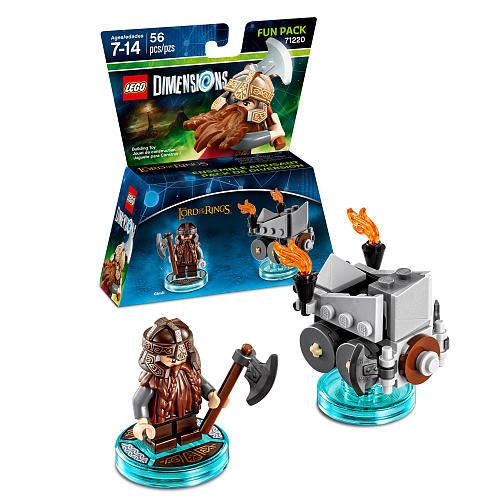 Lego Dimensions 71220 Fun Pack: The Lord of the Rings (bez návodu)
