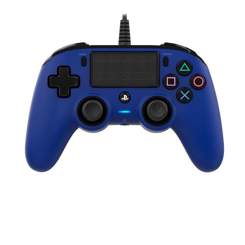 [PS4] Drôtový ovládač Nacon Compact - modrý (nový)