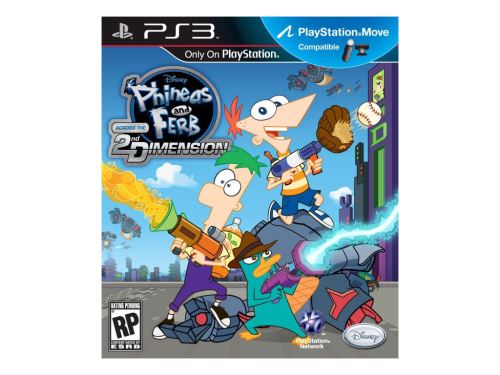 PS3 Phineas And Ferb: Across The 2nd Dimension