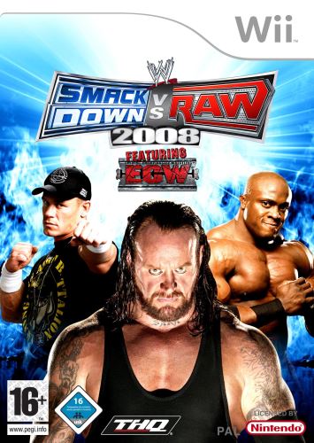 Nintendo Wii SmackDown vs Raw 2008