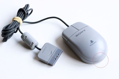 [PS1] Myš pre Playstation 1 SONY (estetická vada)