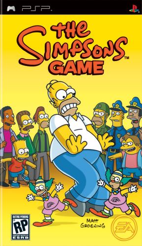 PSP Simpsonovi Hra - The Simpsons Game (DE) (Bez obalu)