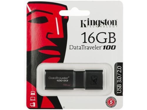 Kingston DataTraveler 100 G3 16GB (DT100G3 / 16GB) (nová)