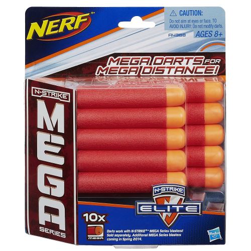 NERF - N-Strike Elite Mega 10ks - Náhradné Šípky (nové)