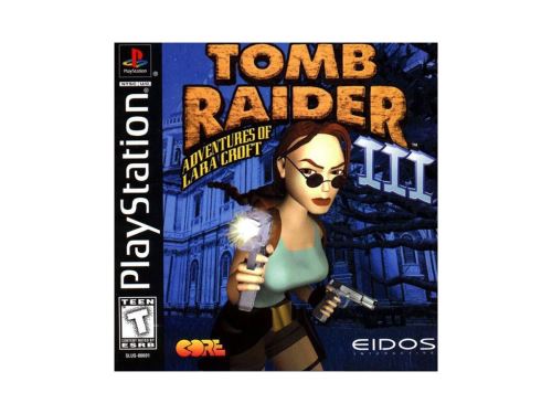 PSX PS1 Tomb Raider 3