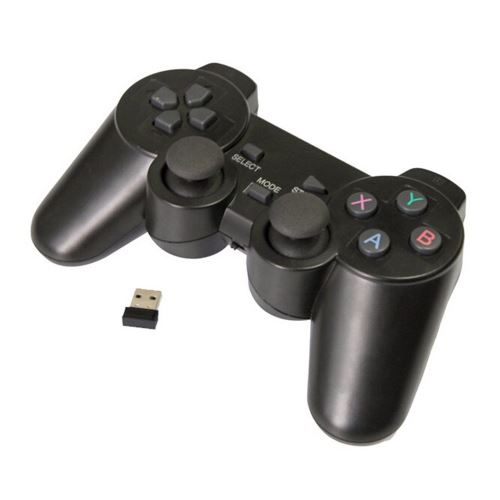 [PS3 | PC] Bezdrôtový ovládač na USB prijímač - čierny (nový)