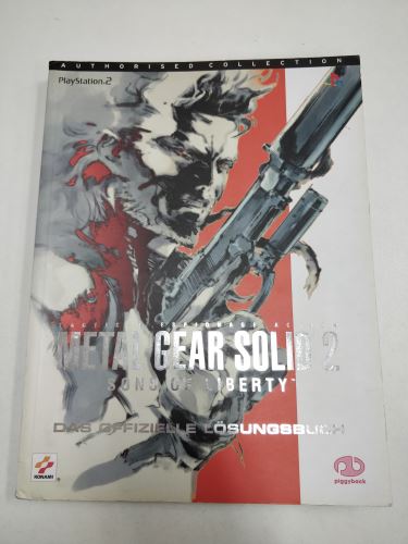 Príručka Metal Gear Solid 2 Sons of Liberty (DE) (estetická vada)