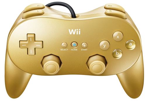 [Nintendo Wii] Classic Controller Pro - Gold